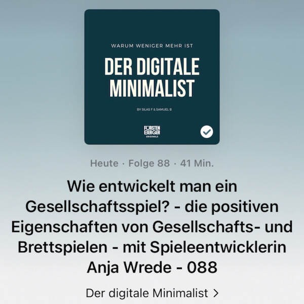 Der digitale Minimalist
